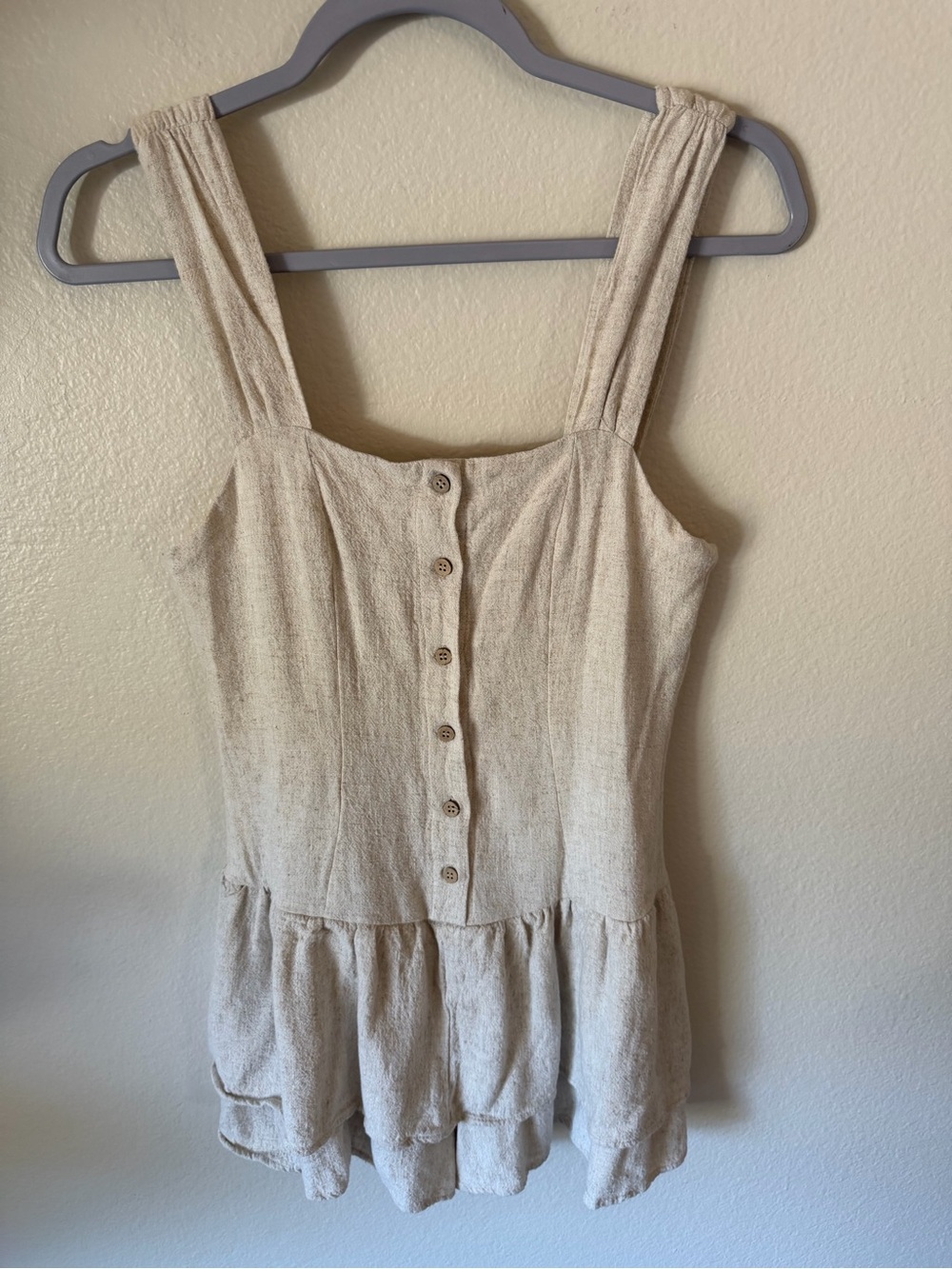 kerrick linen romper